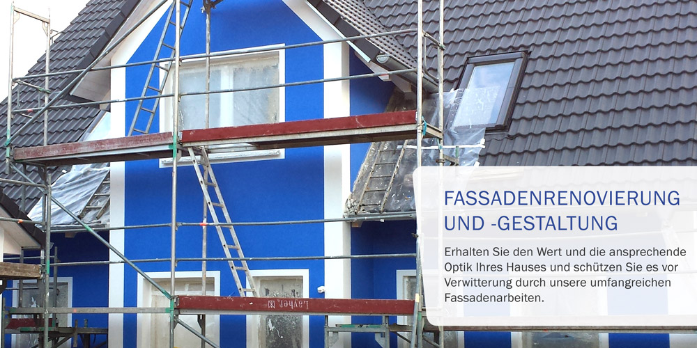 Fassadenrenovierung und -gestaltung